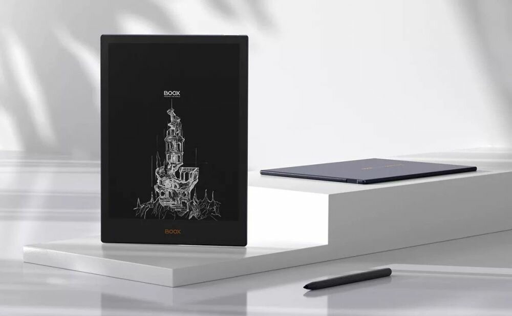 Czytnik E-booków ONYX Boox Note 5 ekran bateria aparat procesor ram pamięć pojemność rozdzielczość zdjęcia filmy opis dane cechy blokady system łączność wifi bluetooth obudowa szkło odporność porty muzyka transfer sieć przekątna matryca waga czujniki