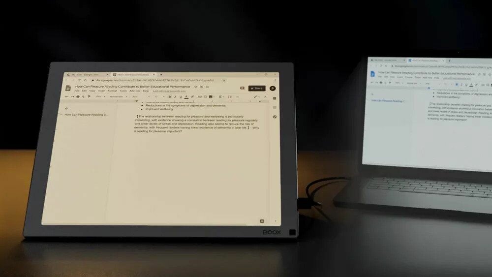 Czytnik E-Booków ONYX Boox Mira 13.3 ekran bateria aparat procesor ram pamięć pojemność rozdzielczość zdjęcia filmy opis dane cechy blokady system łączność wifi bluetooth obudowa szkło odporność porty muzyka transfer sieć przekątna matryca waga czujniki