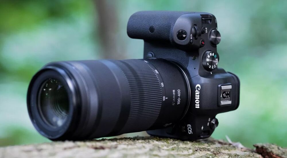Obiektyw CANON RF 100-400 F5.6-8 IS USM ogniskowa przysłona ostrość pierścienie optyka soczewki powłoki montaż bagnet światło jasność zoom filtry waga