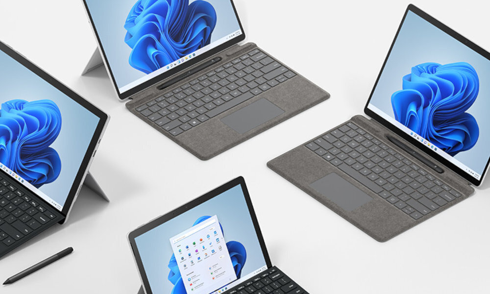 Laptop MICROSOFT Surface Pro 7+ 12.3 i5-1135G7 8GB RAM 128GB SSD Windows 11 Home + Klawiatura Czarny