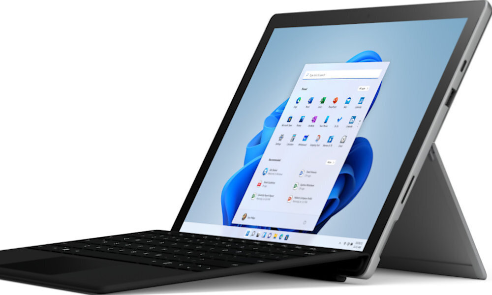 Laptop MICROSOFT Surface Pro 7+ 12.3 i5-1135G7 8GB RAM 128GB SSD Windows 11 Home + Klawiatura Czarny