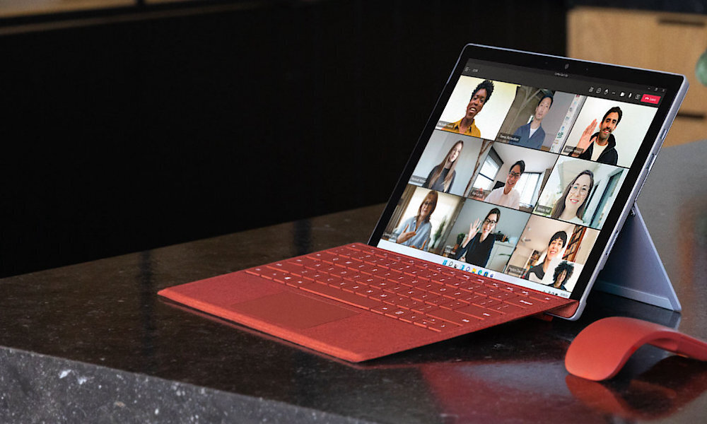 Laptop MICROSOFT Surface Pro 7+ 12.3 i5-1135G7 8GB RAM 128GB SSD Windows 11 Home + Klawiatura Czarny