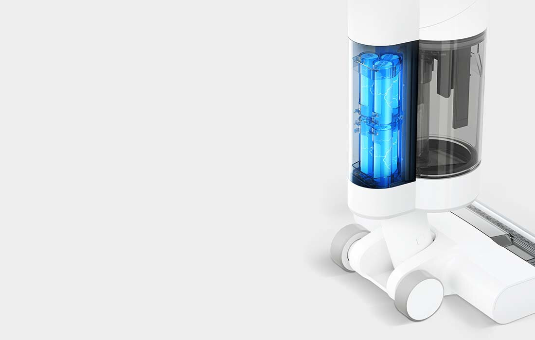 Odkurzacz DREAME H11 6 akumlatorow o pojemnosci 2500 mAh