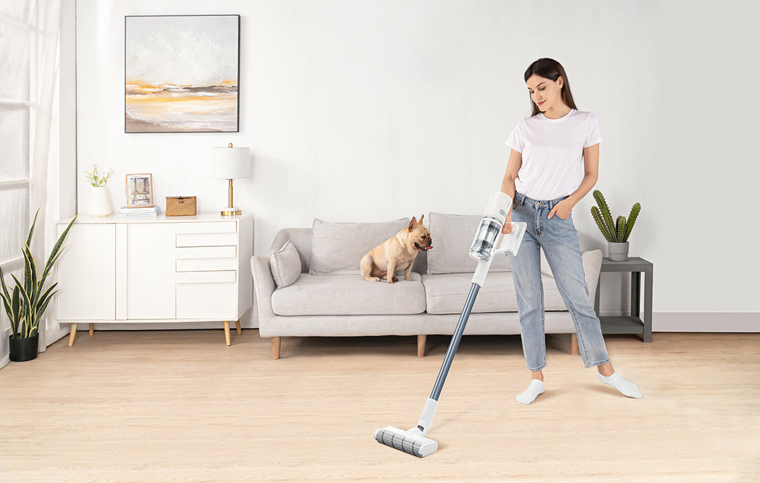 Odkurzacz DREAME P10 czas pracy wyswietlacz LED szczotka szczelinowa 2w1