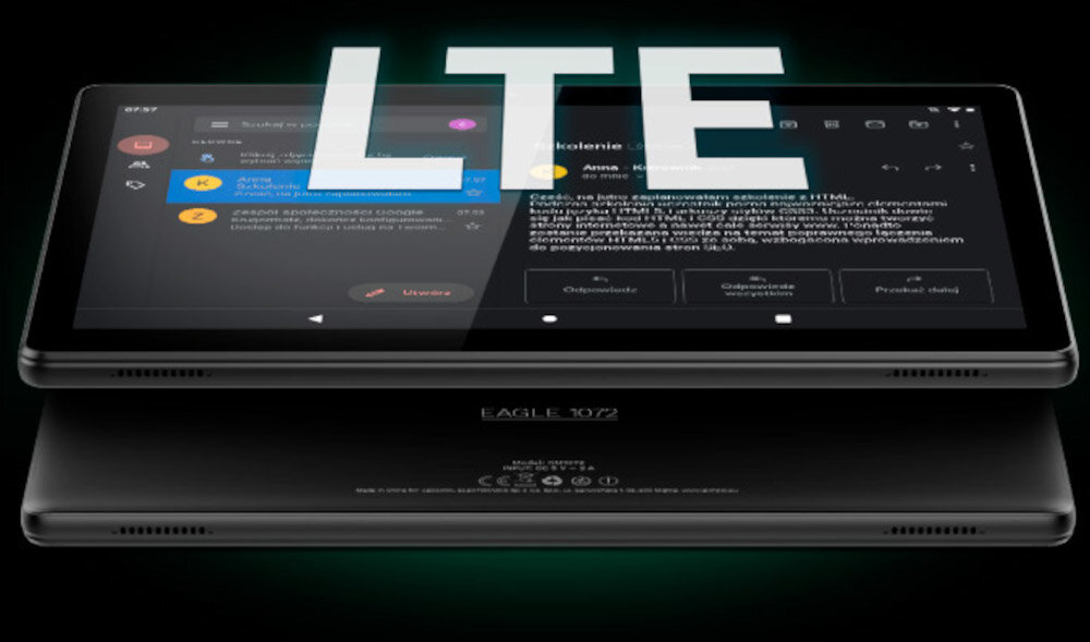 Tablet KRUGER&MATZ Eagle stabilne polaczenie z siecia