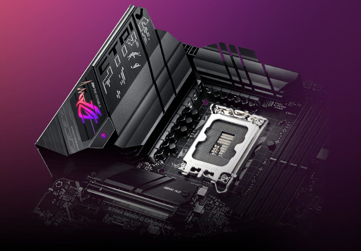 Płyta główna ASUS ROG Strix B660-G Gaming WiFi kompatybilność procesory gniazdo interfejsy