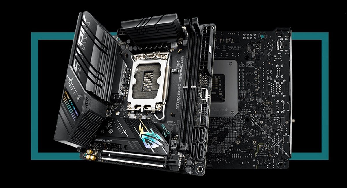 Płyta główna ASUS ROG Strix B660-I Gaming WiFi
Niepowtarzalny styl ROG Strix