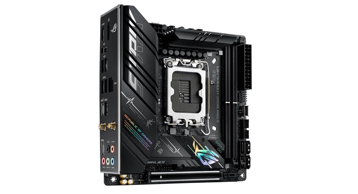 Płyta główna ASUS ROG Strix B660-I Gaming WiFi Sterowanie zasilaniem Digi+