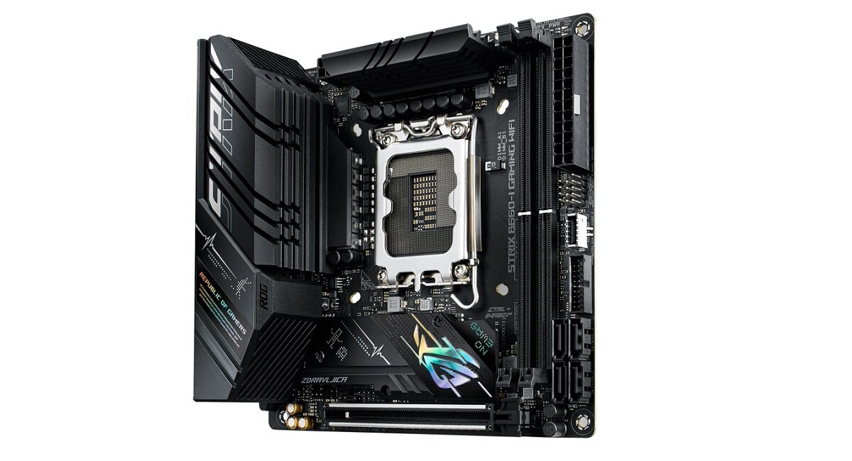 Płyta główna ASUS ROG Strix B660-I Gaming WiFi Moc do podkręcania pamięci DDR5