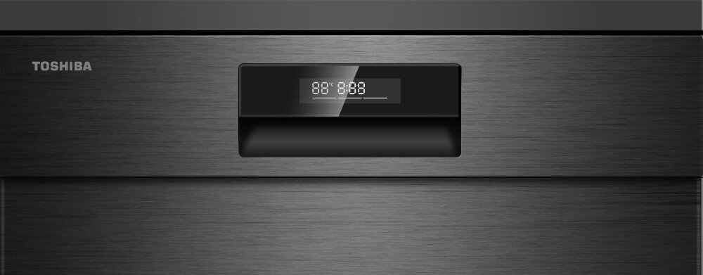 Zmywarka TOSHIBA DW-10F2EE(S)-PL wyświetlacz LED panel sterowanie