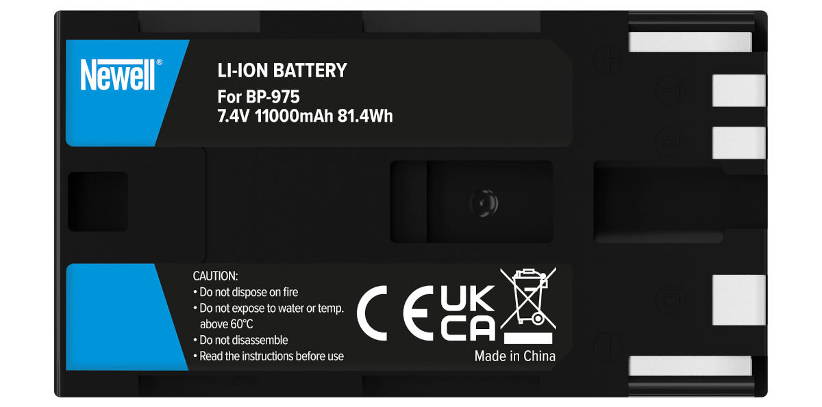 Akumulator NEWELL 11000 mAh do Canon BP-975, gwarancja, wsparcie, serwis, zaplecze, Akumulator Newell zamiennik BP-975 do Canon