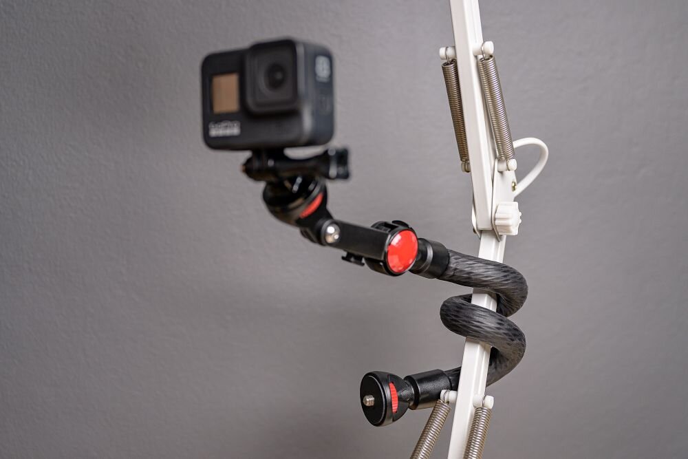 Zestaw FOTOPRO Mogo FireKit UFO Mogo+SJ-89+SY-012 smartfon kamera montaż trójnóg ramię gwint fotografia led światło studio