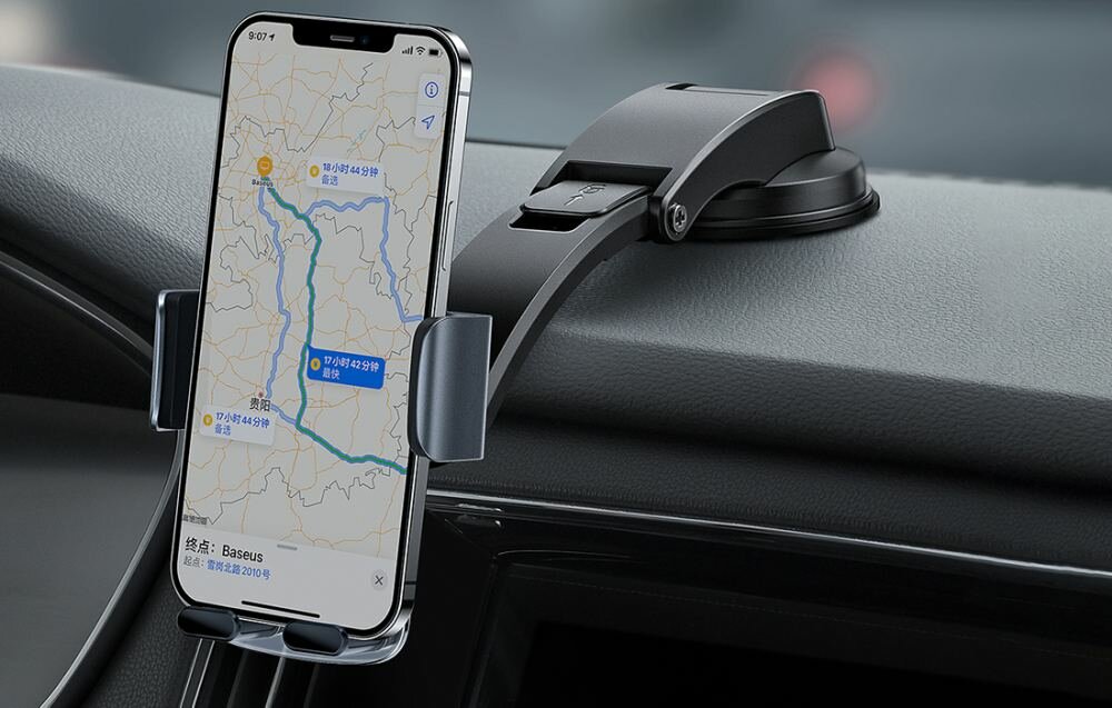 Uchwyt na telefon BASEUS Easy Control Clamp SUYK000012 Srebrny zastosowanie nakładki wygoda