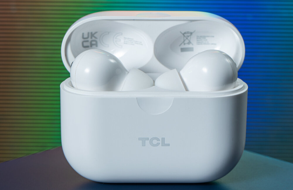 SŁUCHAWKI BLUETOOTH TCL MOVEAUDIO S108 TWS DOKANAŁOWE woododporne niewielkie rozmiary