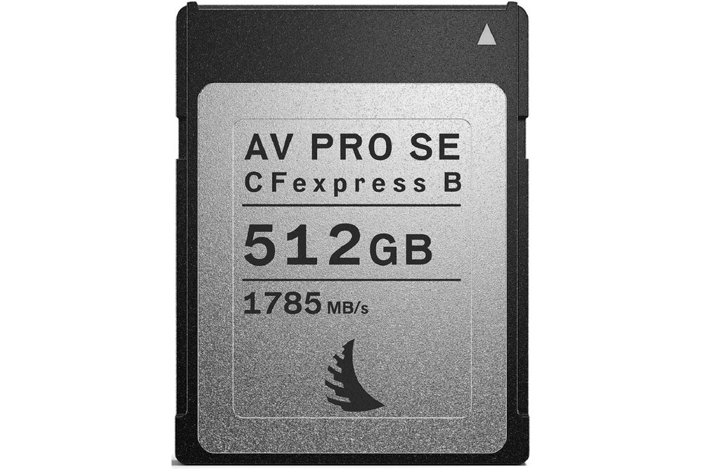 Karta pamięci ANGELBIRD AV PRO CFexpress SE 512GB pojemność fotografia szybkość zapis raw zgodność
