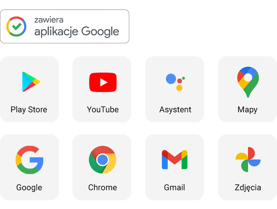 Sprzedawcy w Media Expert pokażą Ci smartfony na których możesz korzystać z aplikacji Google, wśród nich Galaxy S22