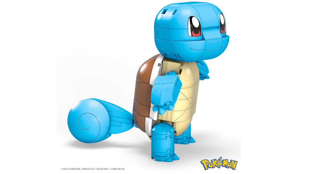 Klocki plastikowe MATTEL Mega Construx Średni Pokemon Squirtle - kompatybilność