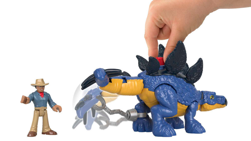 Dinozaur MATTEL Imaginext Jurassic World 3 Stegozaur - ogon