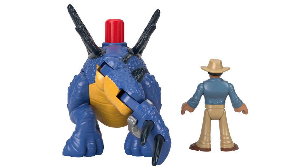 Dinozaur MATTEL Imaginext Jurassic World 3 Stegozaur - kreatywność