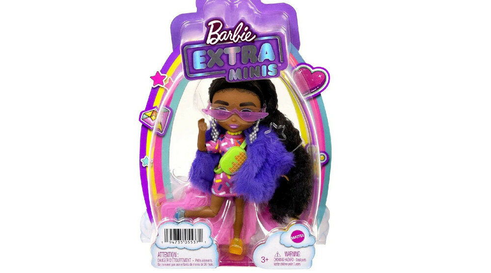 Lalka Barbie Extra Minis HGP63 opakowanie zawartość zestaw