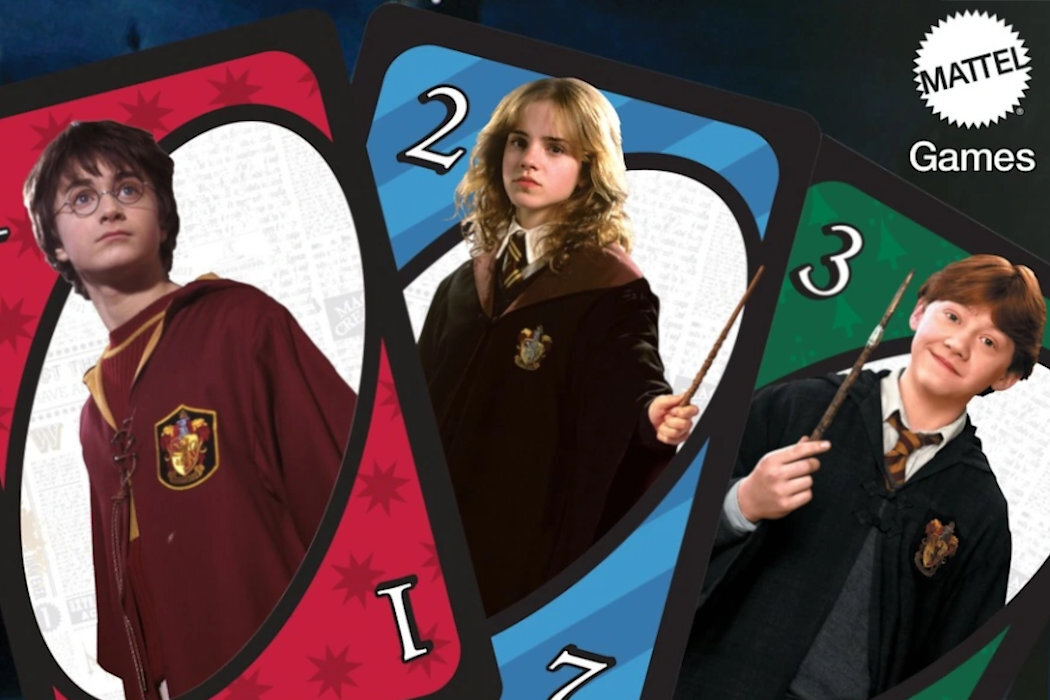 Gra karciana MATTEL Uno Harry Potter - rozgrywka