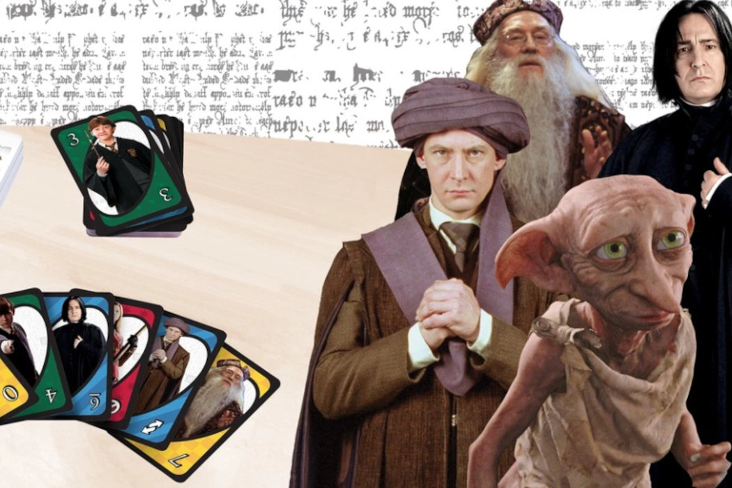 Gra karciana MATTEL Uno Harry Potter - wyposażenie