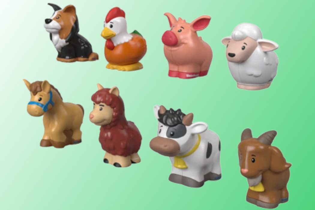 Figurki FISHER PRICE Little People Zwierzątka z farmy GFL21 zabawa maluchy zwierzęta lama kurczak krowa koza koń świnia owca pies