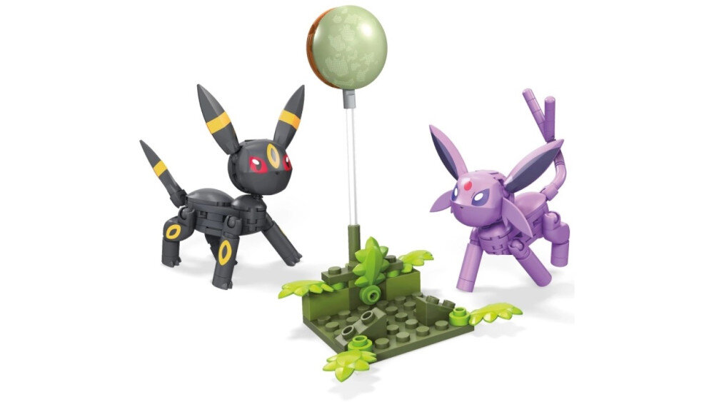 Klocki konstrukcyjne MEGA Pokemon Umbreon i Espeon HGC21 - wymiary