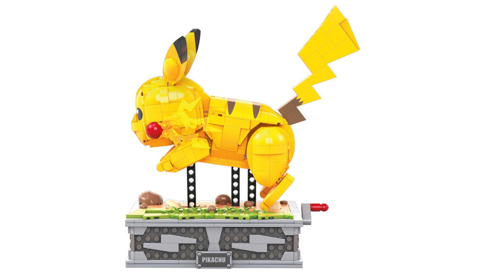 Klocki konstrukcyjne MEGA Pokemon Pikachu Kolekcjonerski HGC23 - wyobraźnia