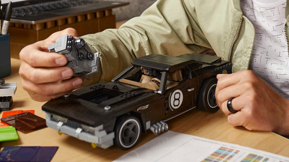 Klocki plastikowe Hot Wheels Rodger Dodger  - pomysł na prezent