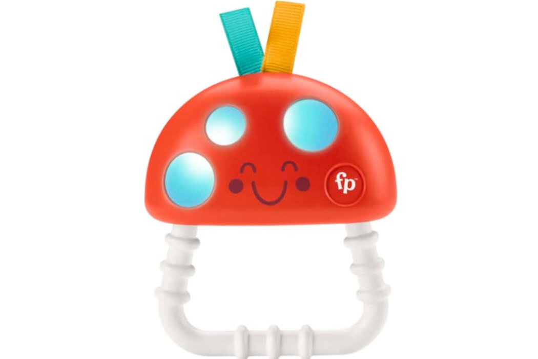 Gryzaczek FISHER PRICE Grzybek HBP46 edukacja stymulacja pomoc