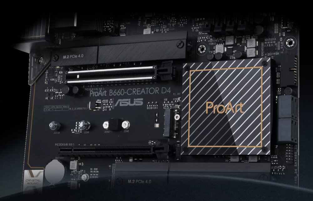 Płyta główna ASUS ProArt B660 Creator D4 interfejsy chipset wydajność