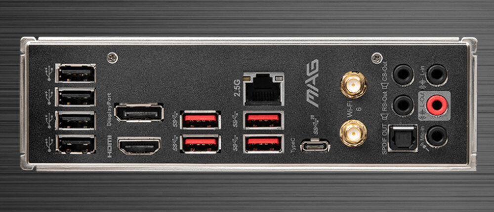 Płyta główna MSI MAG B660 Tomahawk WiFi połączenie Wi-Fi Bluetooth