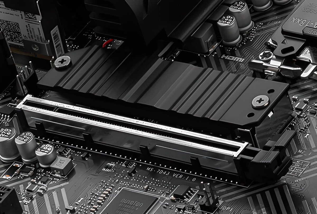 Płyta główna MSI PRO B660M-A WiFi dysk miejsce gniazda SATA M.2