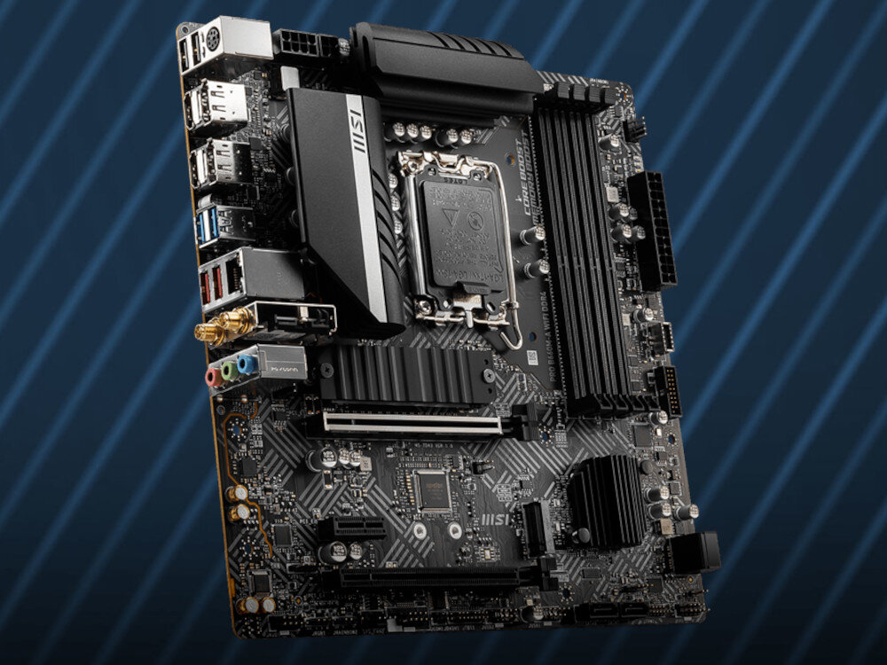 Płyta główna MSI PRO B660M-A WiFi format konstrukcja wielkość wymiary