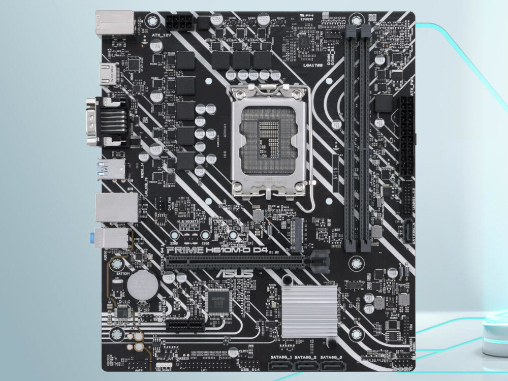 Płyta główna ASUS Prime H610M-D D4 format wielkość rozmiary