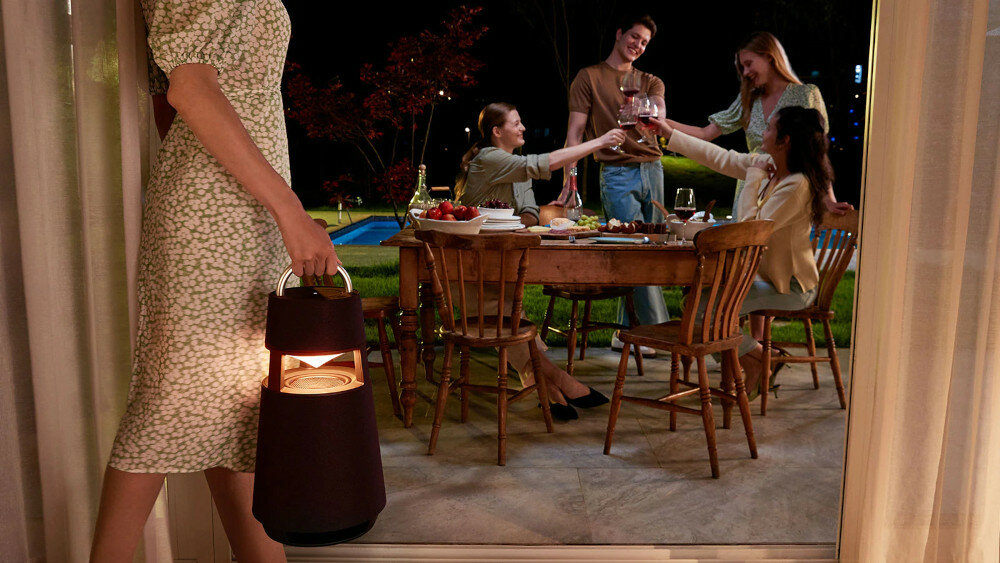 Power audio LG Xboom 360 RP4  - użytkowanie