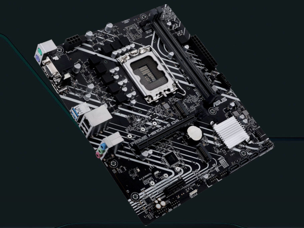 Płyta główna ASUS Prime H610M-E D4 pamięć RAM taktowanie płynność
