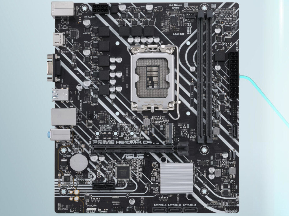 Płyta główna ASUS Prime H610M-K wymiary format wielkość