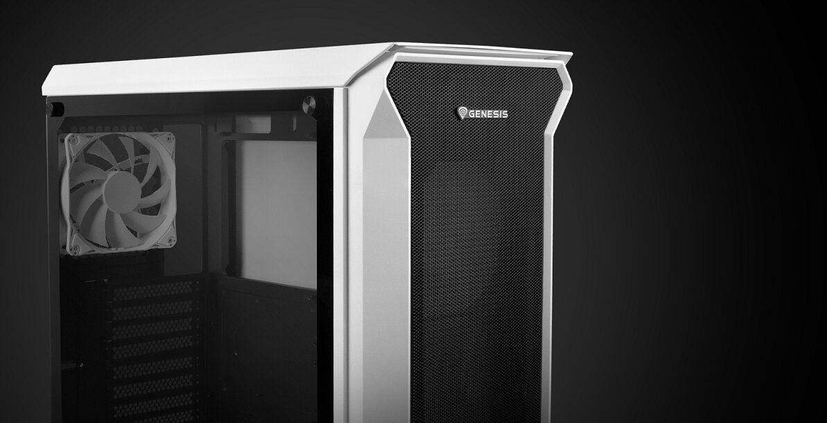 Obudowa GENESIS Irid 505 Biały Design, obok którego trudno przejść obojętnie