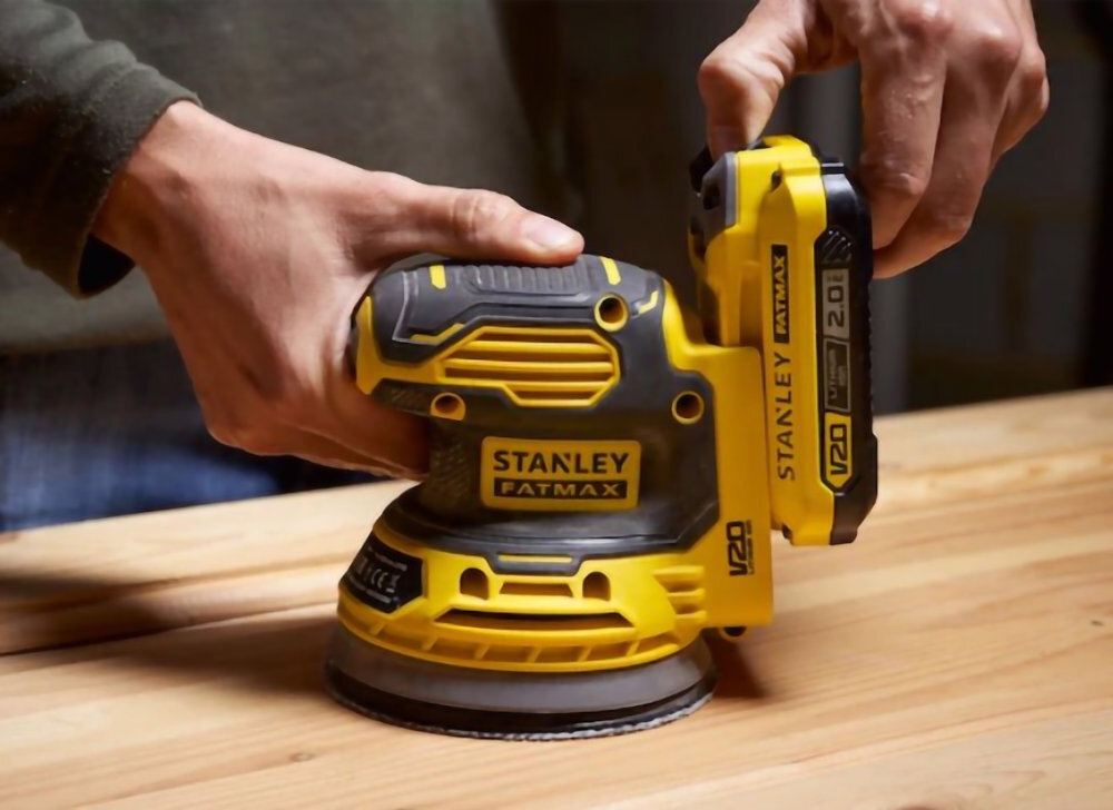 Szlifierka oscylacyjna STANLEY FatMax SFMCW220B zastowoaeni zakres obróbka szlifowanie