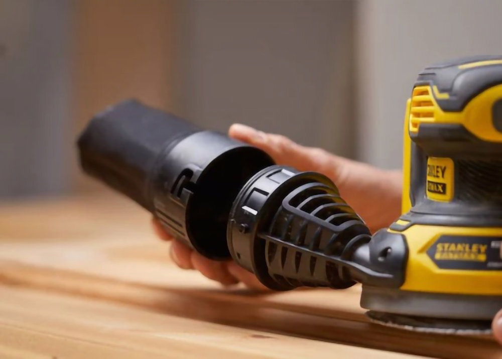 Szlifierka oscylacyjna STANLEY FatMax SFMCW220B uchwyt