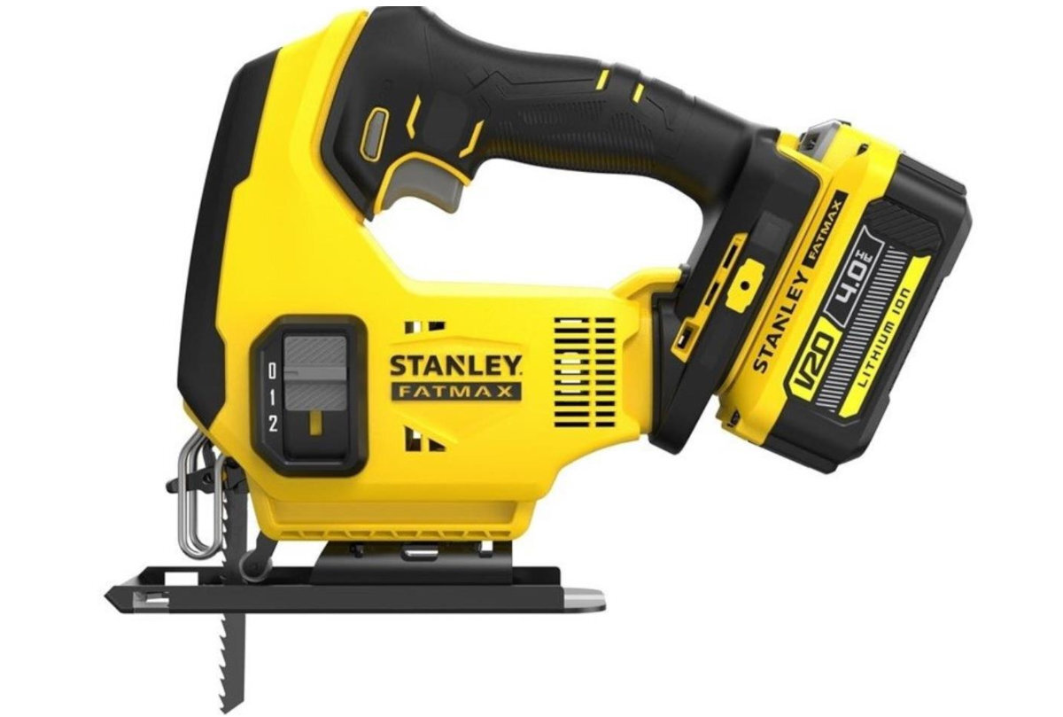 Wyrzynarka STANLEY Fatmax SFMCS600M2K bateria pojemność wydajność