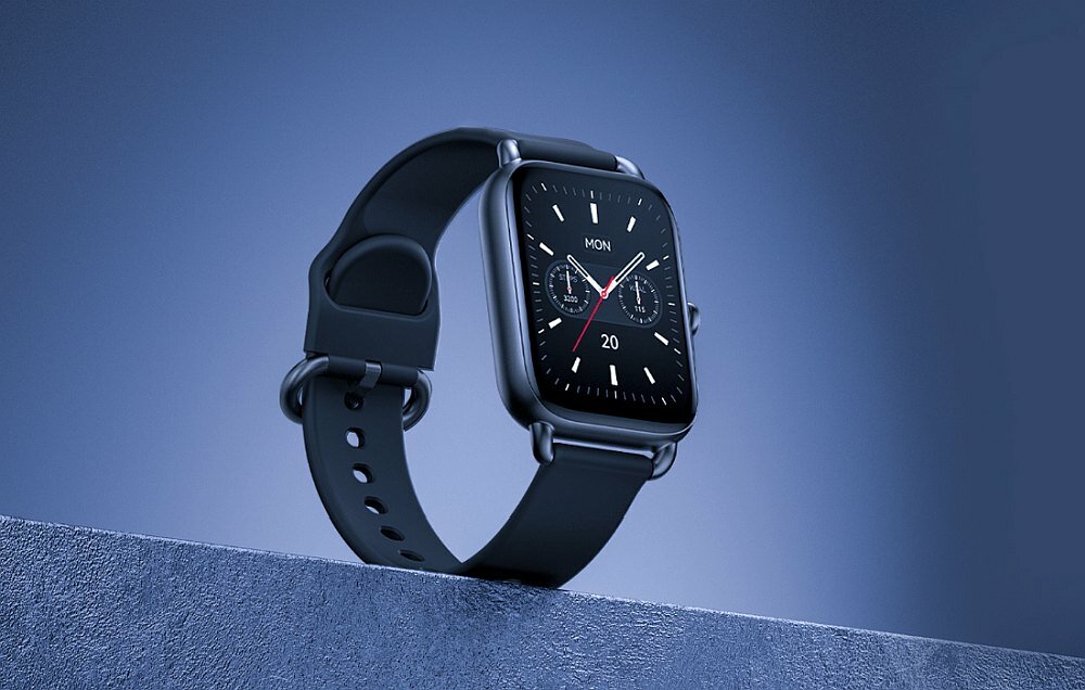 Smartwatch HAYLOU RS4  ekran bateria monitoring zdrowie sport serce sen pojemność ładowanie pasek wykonanie wytrzymałość aplikacja 