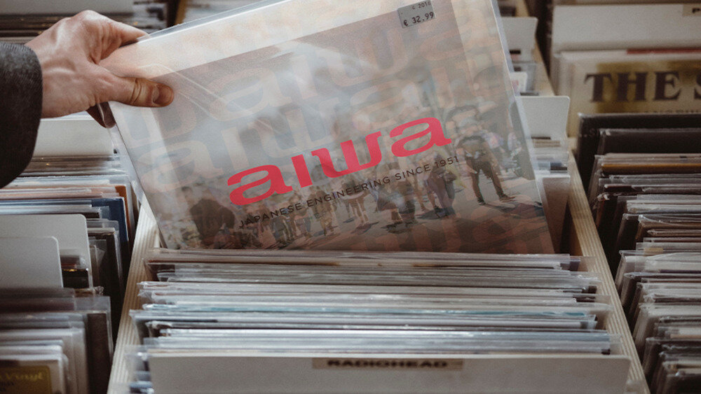 Gramofon AIWA GBTUR-120 - głośniki