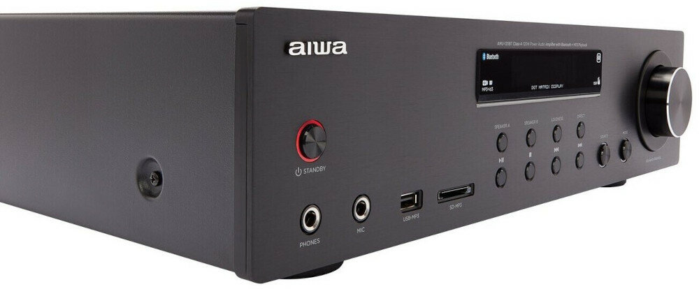 Amplituner AIWA AMU-120BT - design