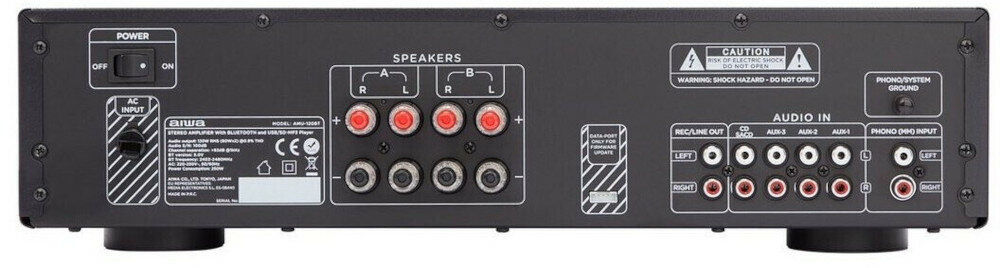 Amplituner AIWA AMU-120BT - łączność