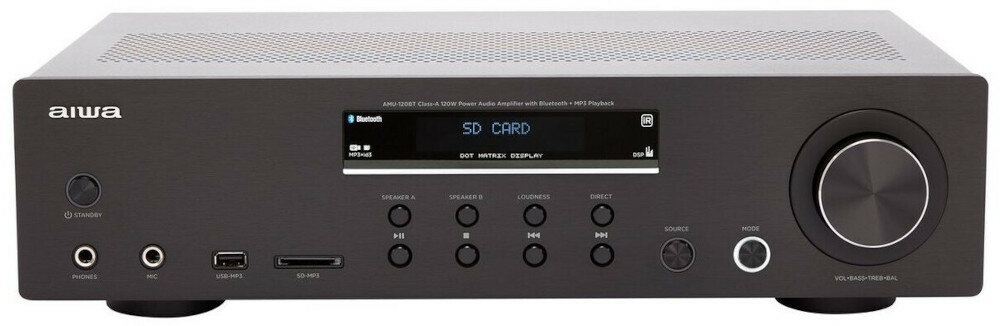 Amplituner AIWA AMU-120BT - regulacja