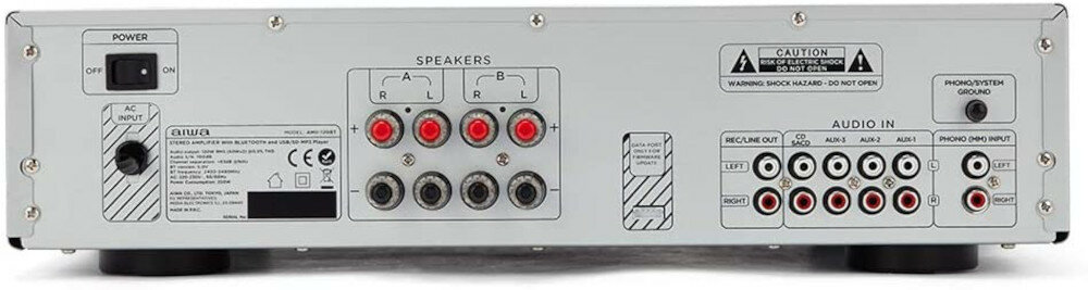 Amplituner AIWA AMU-120BT - łączność