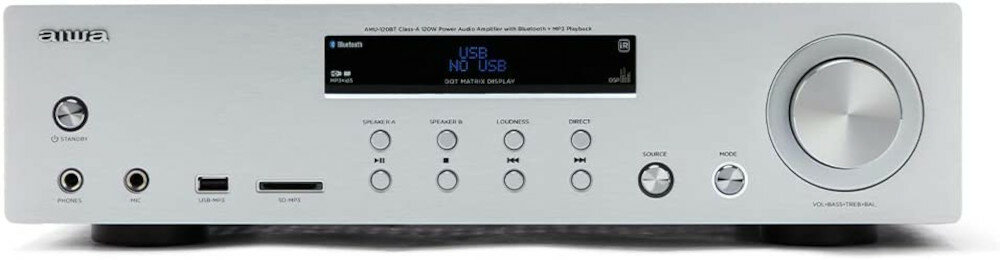 Amplituner AIWA AMU-120BT - regulacja